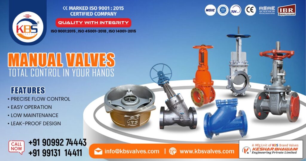 Industrial Manual Valves in Saudi Arabia