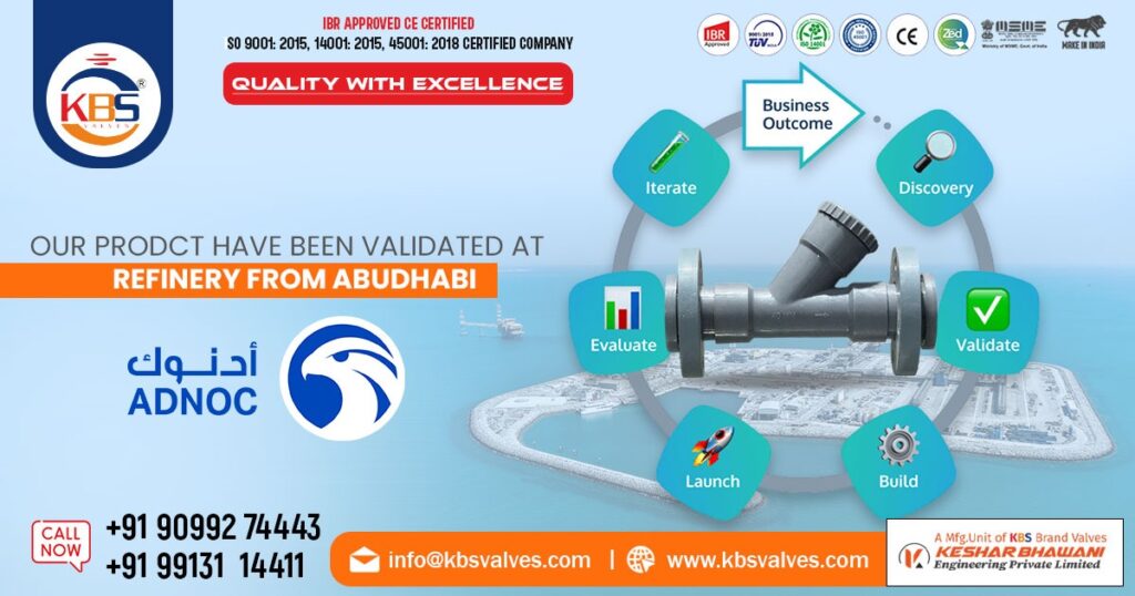 KBS Valves – Delivering trusted, high-quality valve solutions at ADNOC, Abu Dhabi, ensuring reliability, performance, and safety.