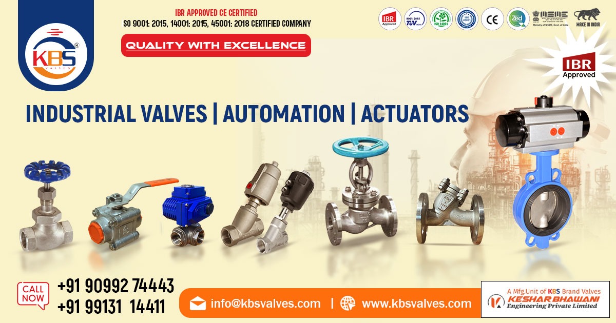Industrial Automation Actuators Valves Exporter in Oman