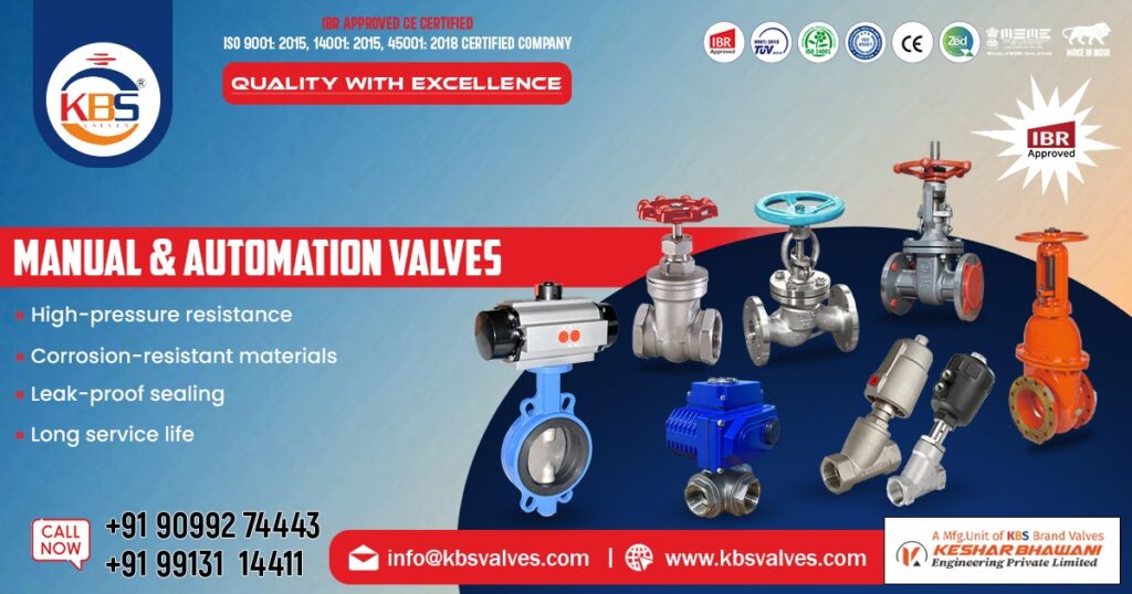 Manual and Automation Valves in UAE