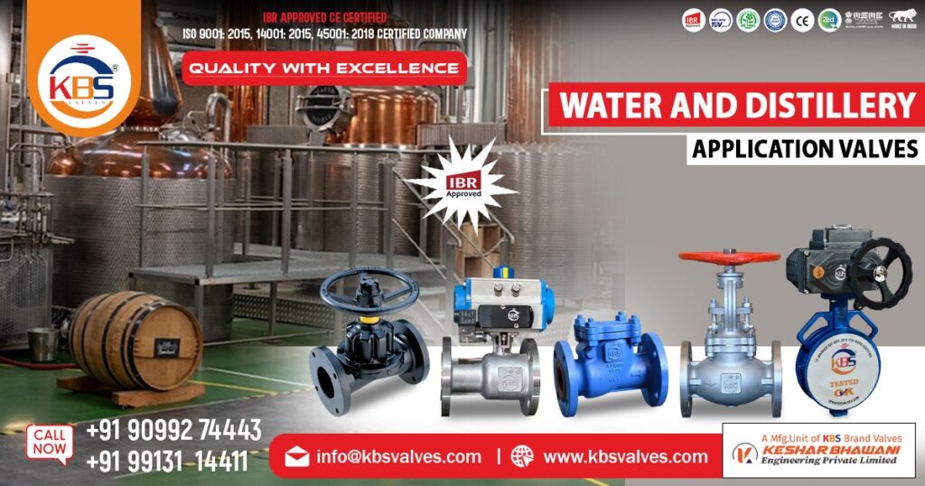 Water and Distillery Application Valve in Bengaluru