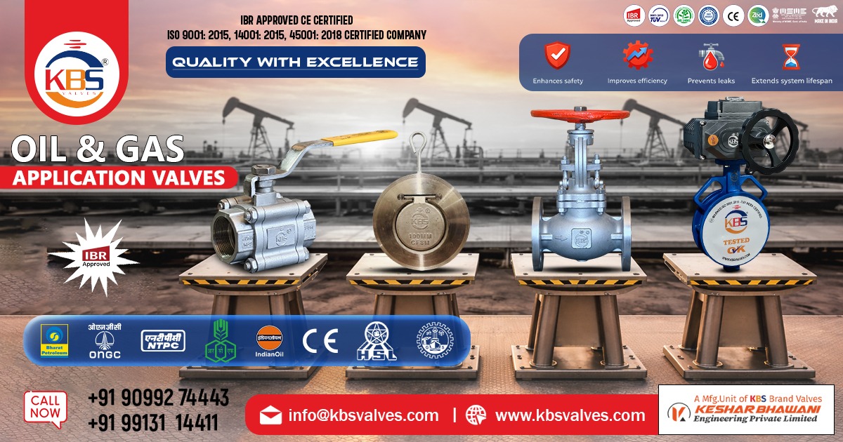 Gate, Globe, Check Valve for Oil and Gas Industries in Saudi Arabia