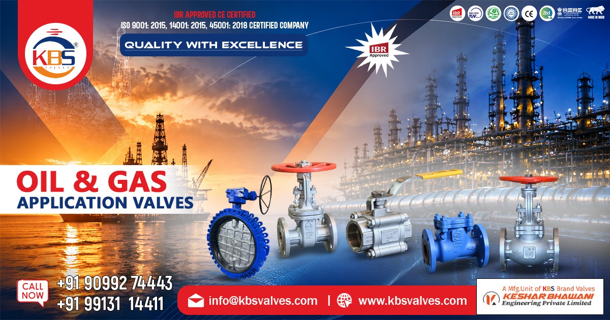 KBS Industrial Valves for Oil and Gas in France