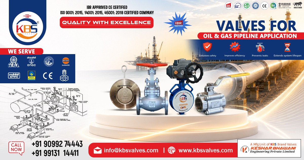 Oil and Gas Pipeline Valve in Kuwait