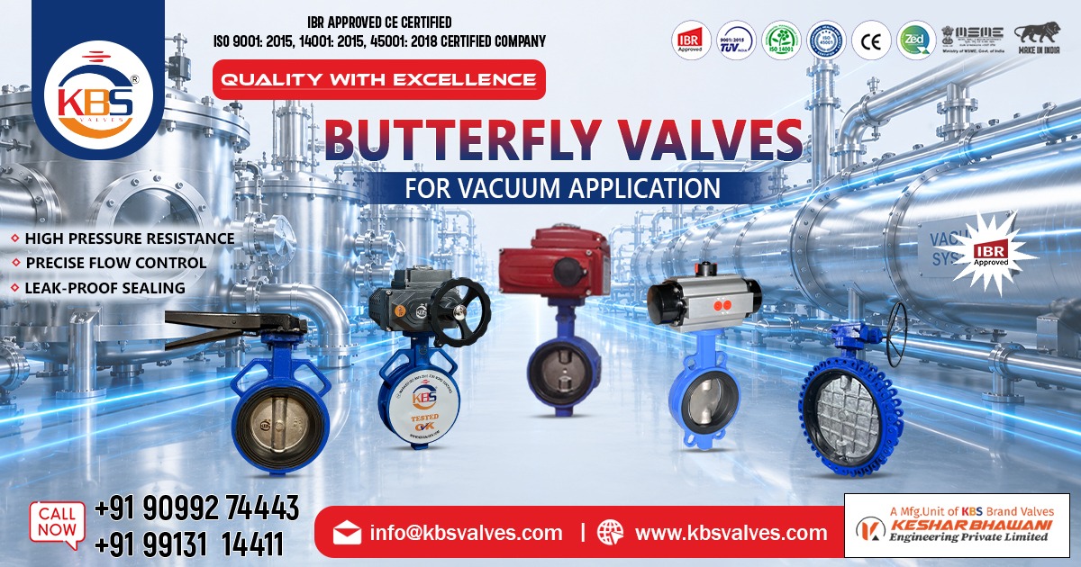Vacuum Application Butterfly in Saudi Arabia