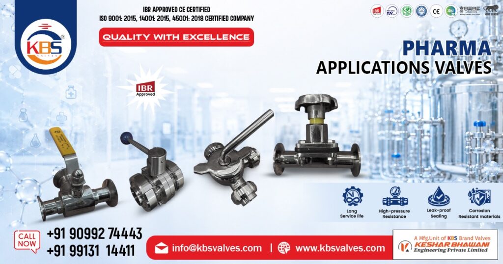 Pharmaceutical Application Valve Supplier