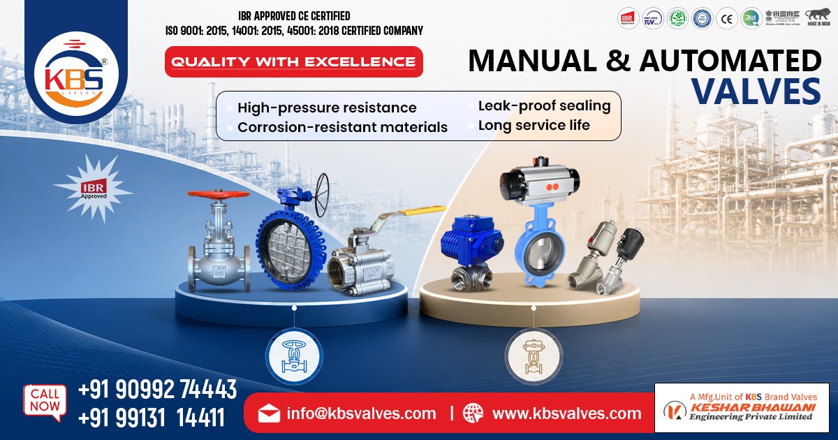 Manual and Automated Control Valves in Saudi Arabia
