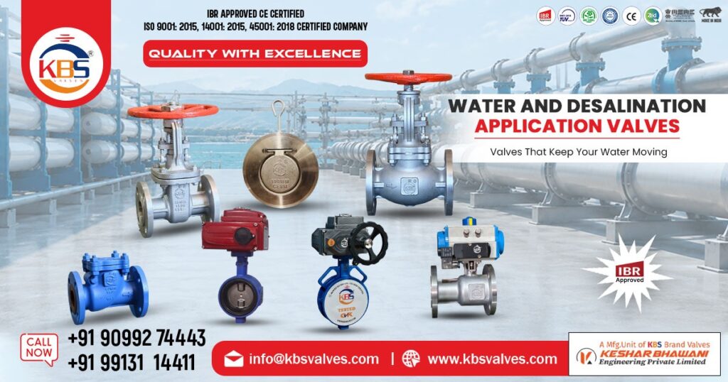 Water and Desalination Application Valve in Maharashtra
