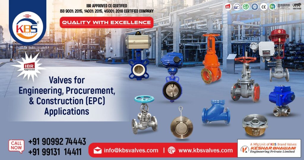 Industrial Valve for EPC Application in India