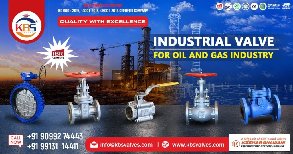 Industrial Valve for Oil and Gas Industry in Saudi Arabia