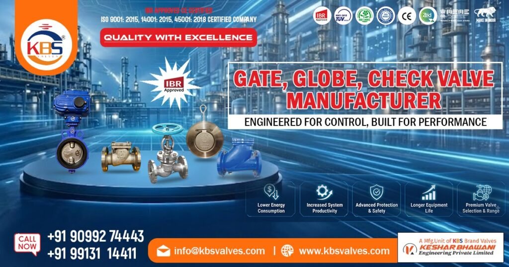 Gate, Globe, Check Valve Manufacturer