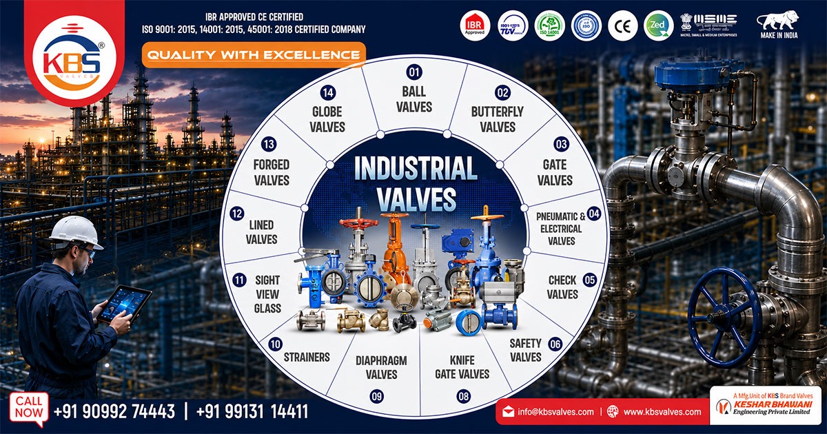 Industrial Valves Manufacturer and Supplier in India