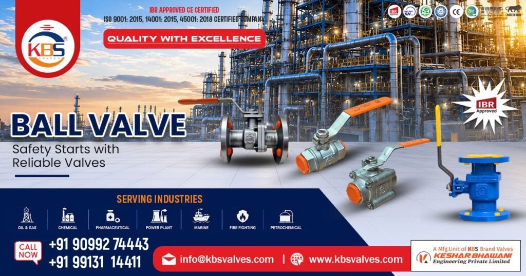 Industrial Ball Valve Supplier in Karnataka