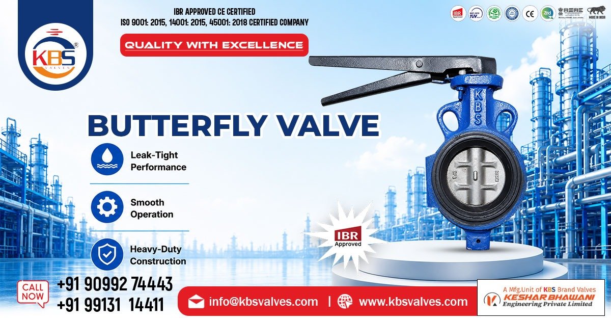 Industrial Butterfly Valve in Jharkhand