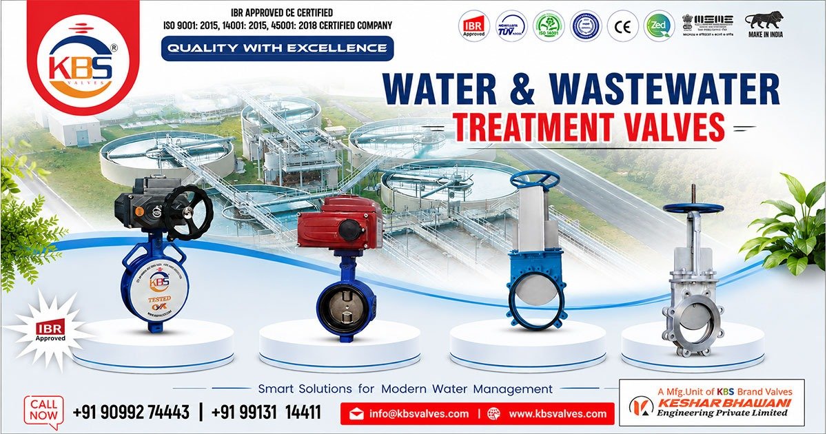Water and Wastewater Treatment Valves in Pune