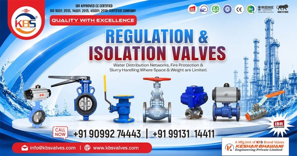 Regulation and Isolation Valve in Maharashtra