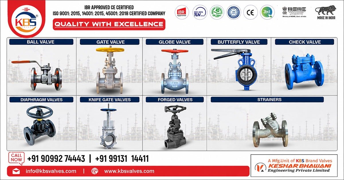 Leading Industrial Valves Supplier in Tamil Nadu