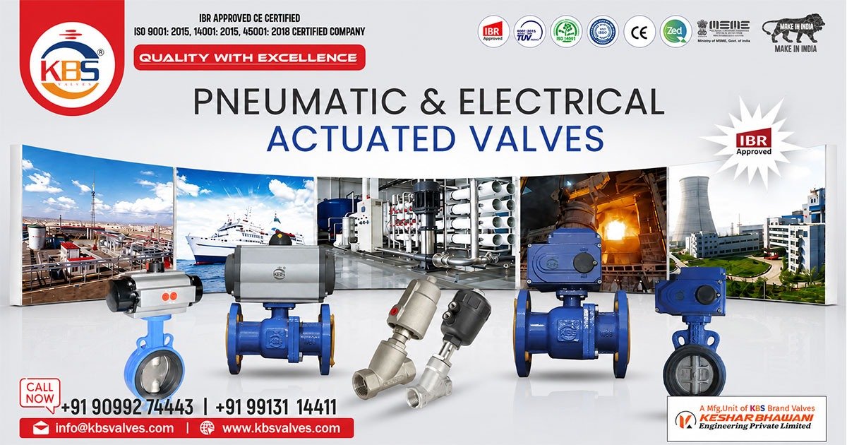 Pneumatic and Electrical Valves Supplier in Uttar Pradesh