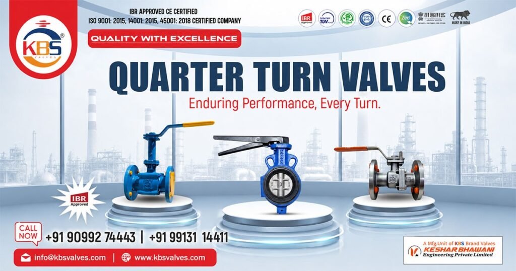 Quarter Turn Valve Supplier in Gujarat