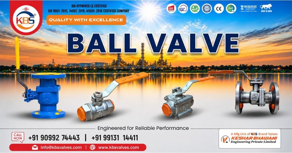 Industrial Ball Valve in Telangana