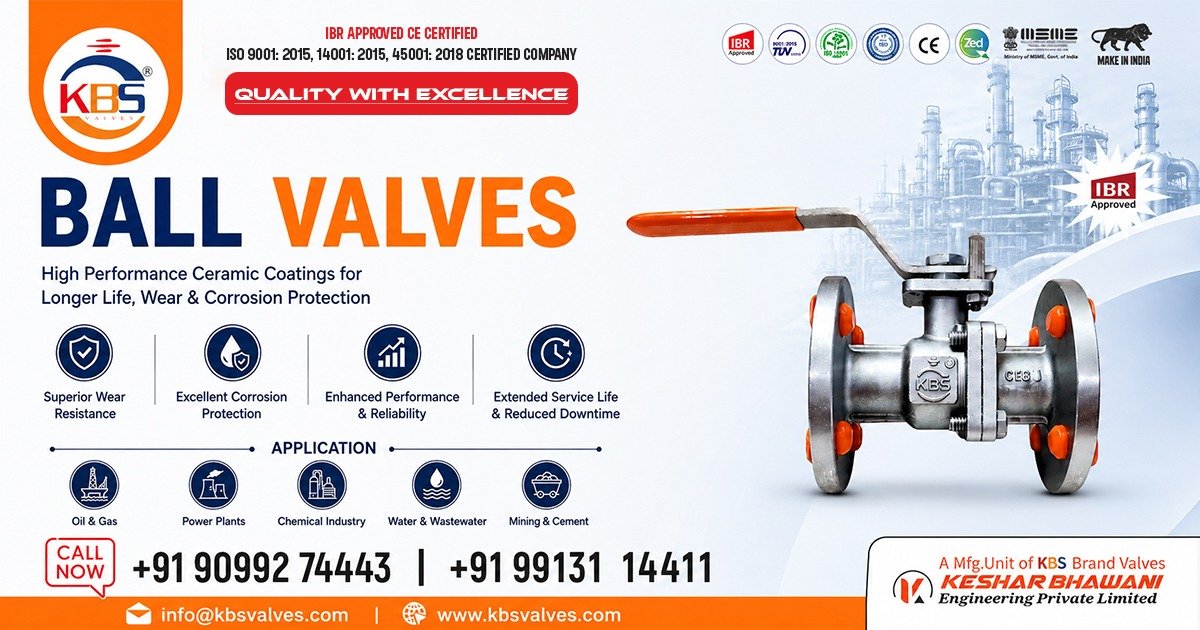 High Pressure Ball Valve Supplier in Tamil Nadu