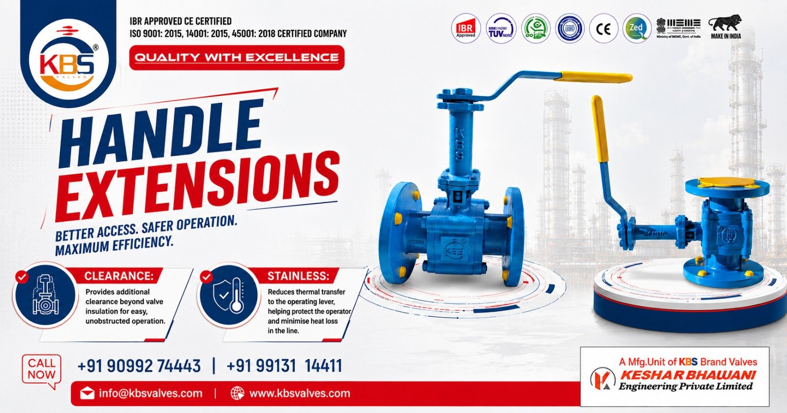Handle Extension Valve in Tamil Nadu