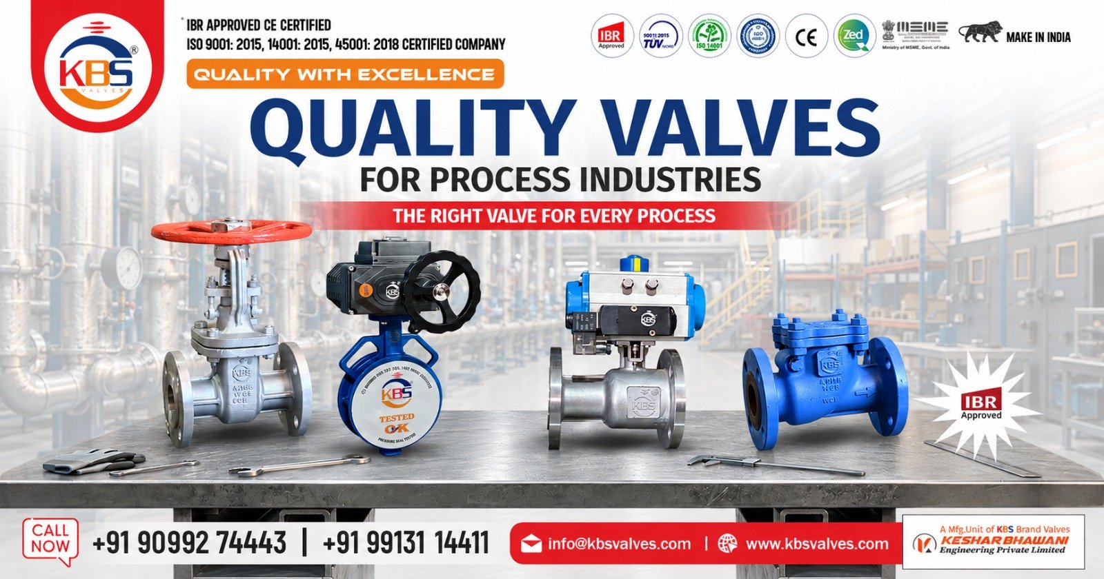 Quality Valves for Process Industries in Maharashtra