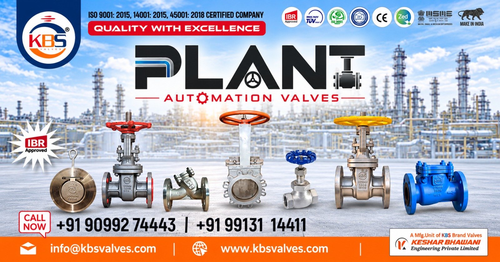 Plant Automation Valves in Maharashtra