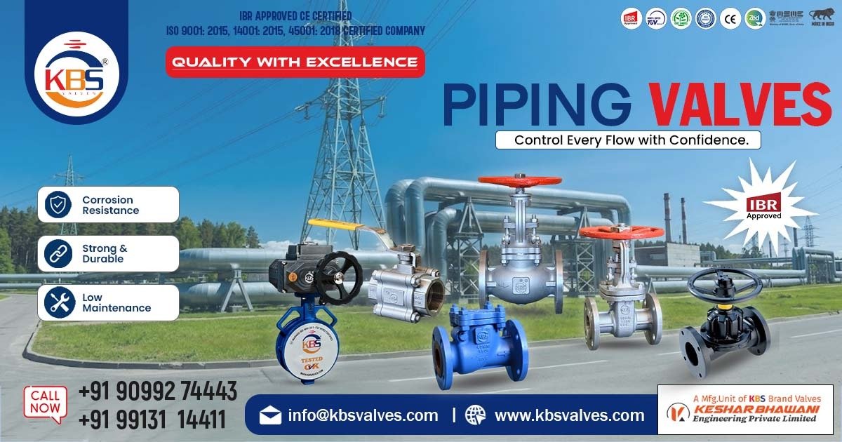 Piping Valve Manufacturer