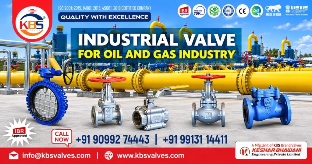 Industrial Valve for Oil and Gas in Uttarakhand