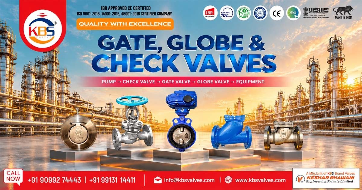 Gate, Globe and Check Valve Supplier in Madhya Pradesh