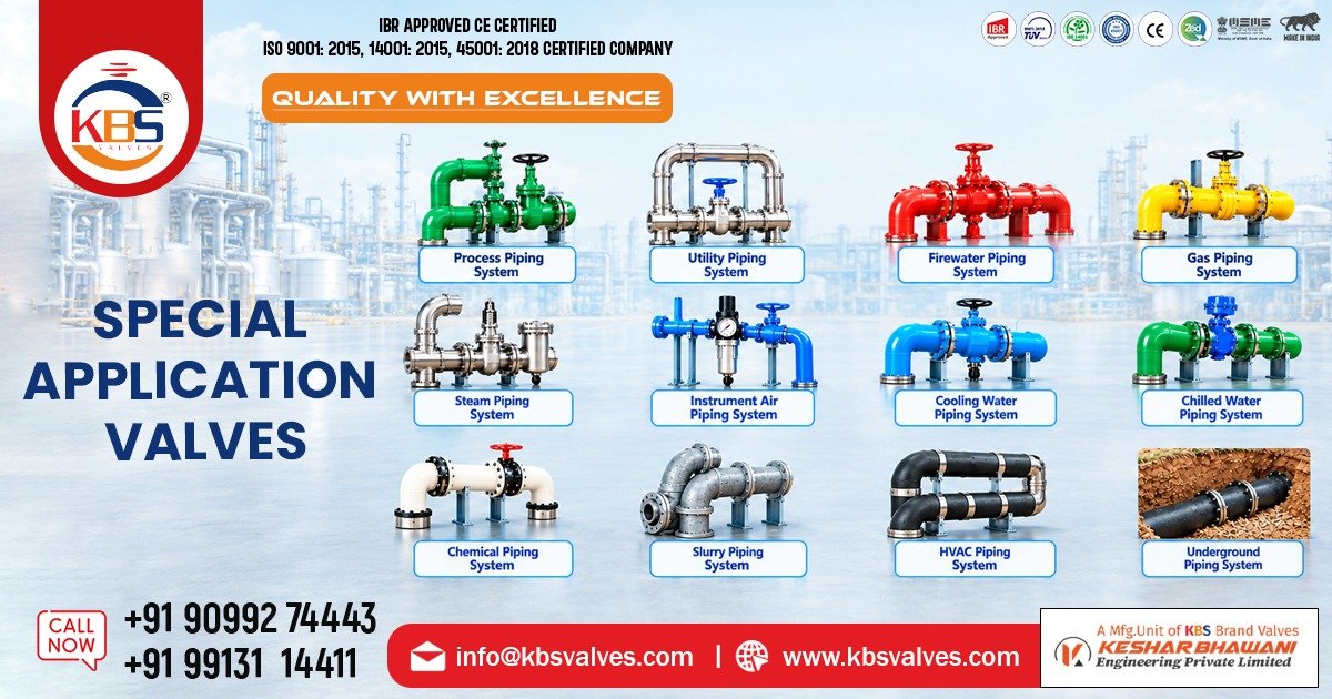 Special Application Valves in Gujarat