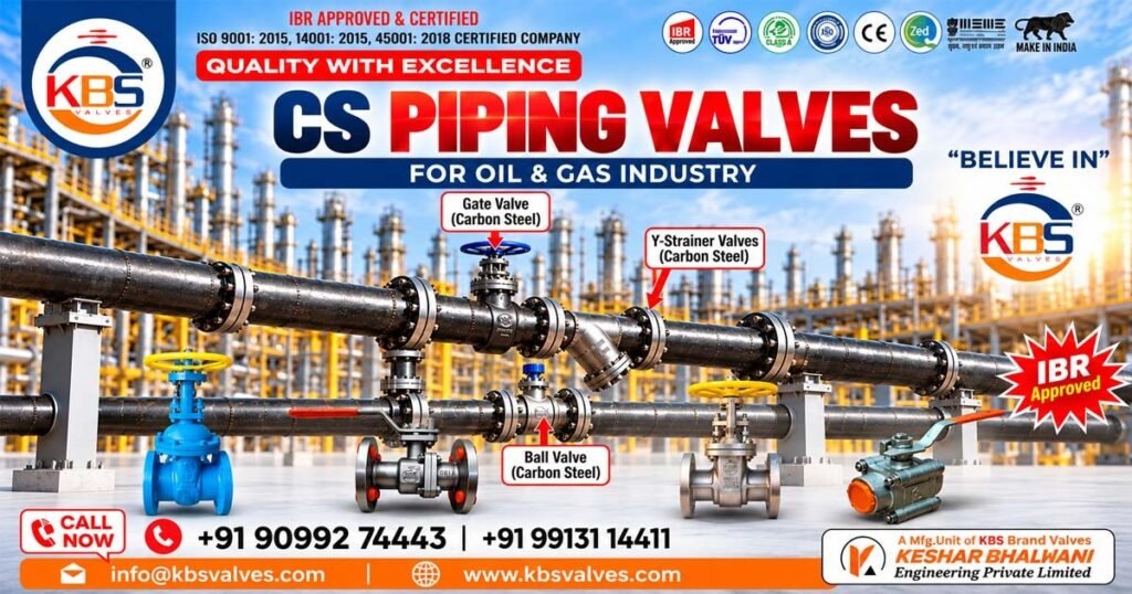 Carbon Steel Valves Manufacturer and Supplier in India