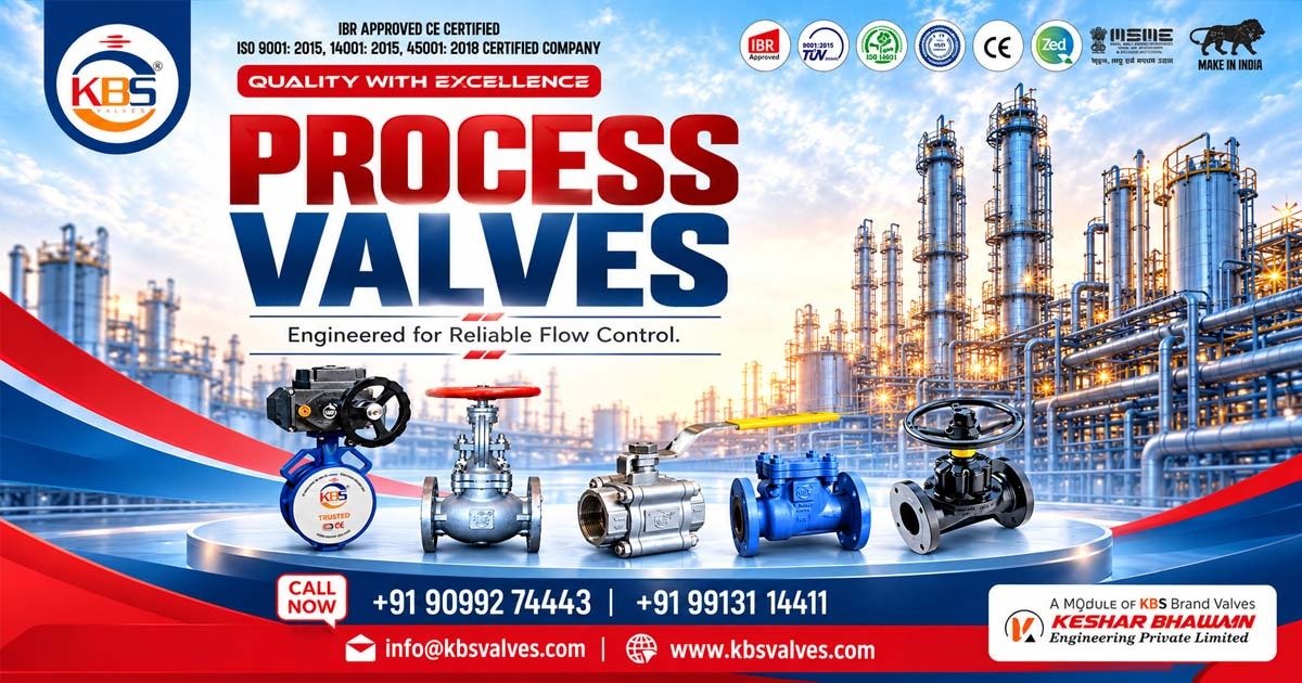 Process Control Valves Manufacturer in Ahmedabad
