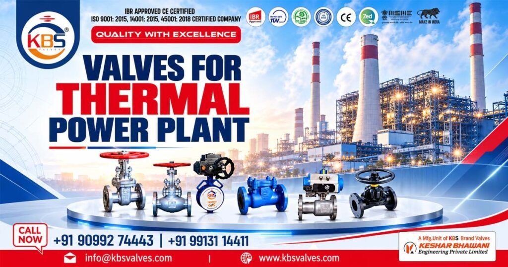 Valves for Thermal Power Plant in Maharashtra